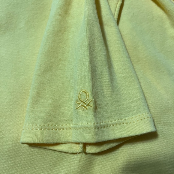 United Colors of Benetton Women’s Boat Neck 3/4 Long Sleeve Tee - Size L - Picture 4 of 7